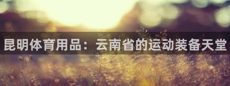 欧陆娱乐代理 贴吧怎么样：昆明体育用品：云南省的运动