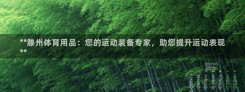 欧陆娱乐出款：**滕州体育用品：您的运动装备专家，助