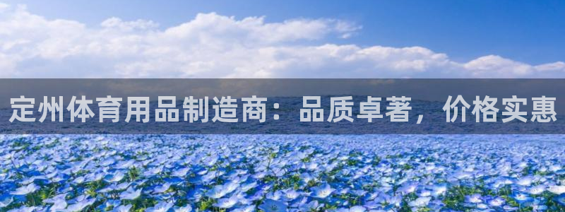 欧陆娱乐百科百度：定州体育用品制造商：品质卓著，价格