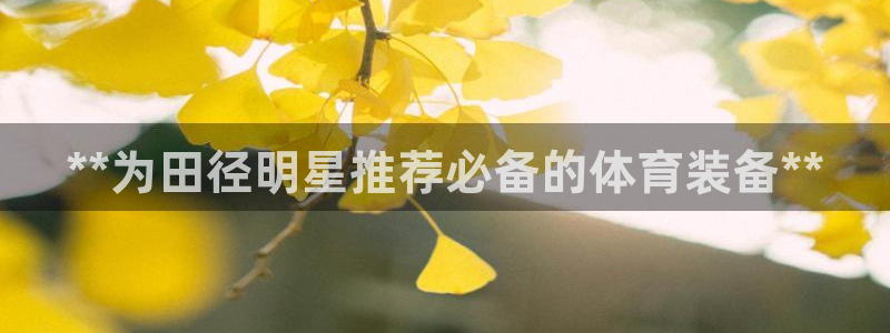 欧陆娱乐是正规吗?：**为田径明星推荐必备的体育装备