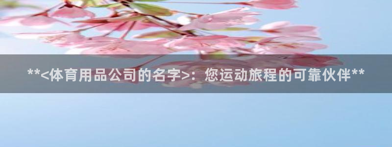欧陆娱乐是资金盘吗：**<体育用品公司的名字>：您运