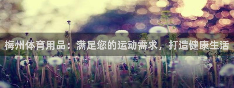 欧陆娱乐欢迎访问：梅州体育用品：满足您的运动需求，打