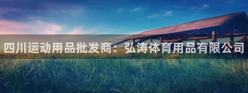欧陆娱乐计划预测软件有哪些：四川运动用品批发商：弘涛