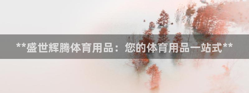 欧陆娱乐登陆平台下载：**盛世辉腾体育用品：您的体育