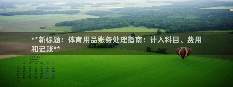 欧陆娱乐平台登录不上去：**新标题：体育用品账务处理指南：计